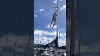 Installing “Lazy Jacks” 7/25/22