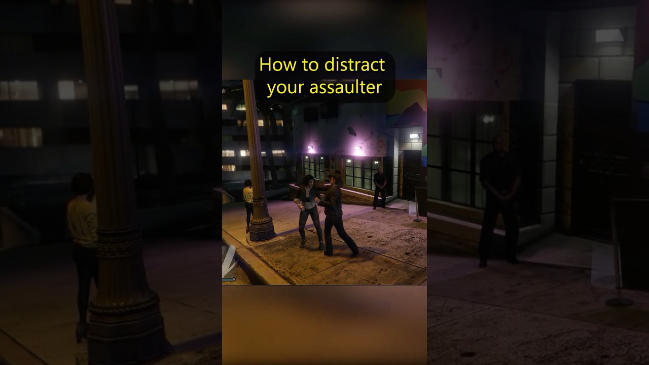 How to DISTRACT your ENEMY! #gta5 #shorts