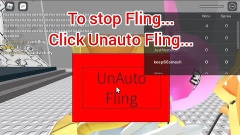 AUTO FLING SCRIPT played at Roblox FENCING game - see script link on comments