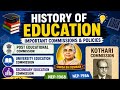 EducationalCommissions Policies Mudaliar DurgabaiDeshmukh, Kothari NEP1968 NEP 1986Complete Coverage