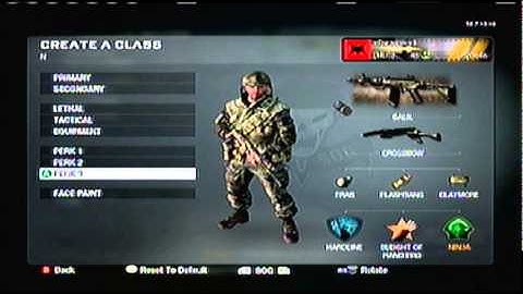 Create a Class Guide for Black Ops