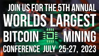 World's Largest Bitcoin Mining Conference: JOIN US @MiningDisrupt