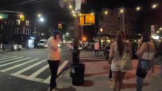 ⁴ᴷ Walking NYC Friday Night : Little Egypt, Steinway St, Astoria during Eid al-Adha (July 31, 2020)