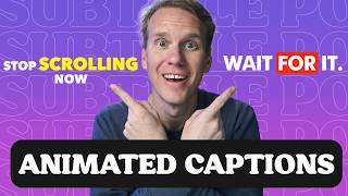 Subtitle Pop - 25 Animated Captions for Final Cut Pro