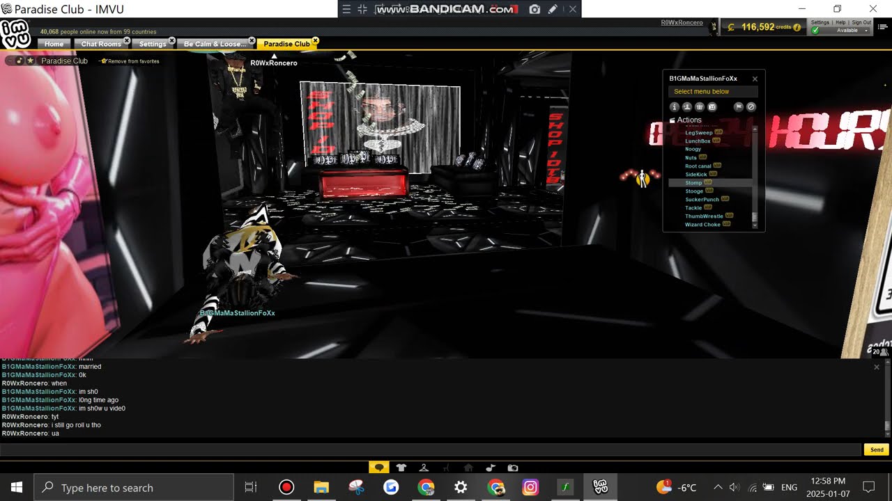 "I USE BE MARRIED 2 UR BRO" 👀 IMVU STOMP 