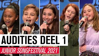 #1 AUDITIES JSF 2021 - DEEL 1 | JUNIOR SONGFESTIVAL 2021 🇳🇱