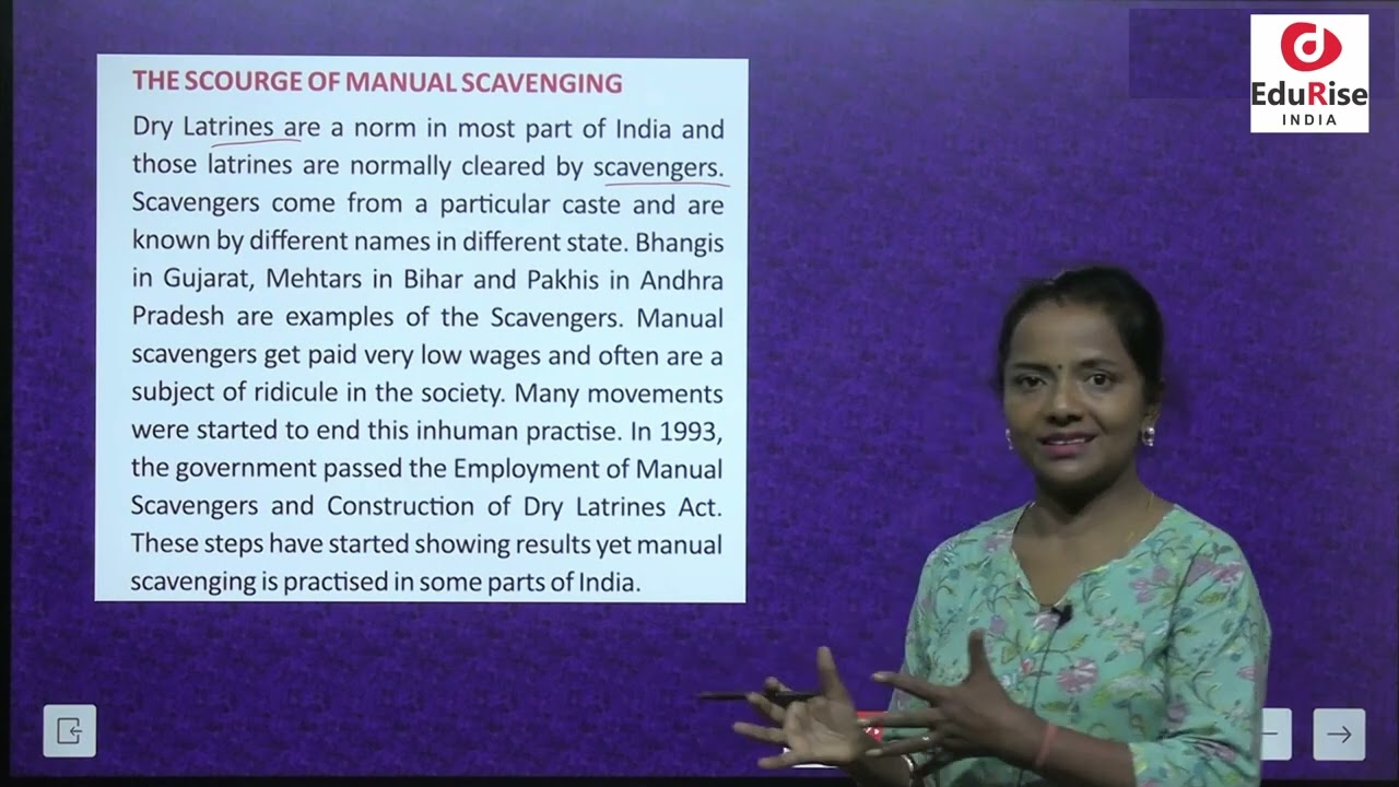 EDURISE INDIA SST CIVICS CLASS 8 CHAPTER 7 CONFRONTING MARGINALISATION