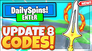 ALL NEW SECRET *UPDATE 8* CODES In Roblox Weapon Fighting Simulator!