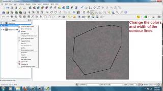 Preparation of Base Map for Participatory 3-Dimensional Mapping using QGIS 1.8