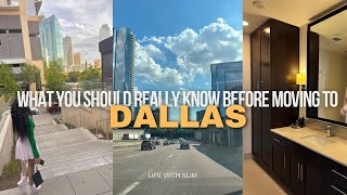 What you should REALLY know before moving to DALLAS | REVEALING the "VIRAL"  High-Rise I stayed in!