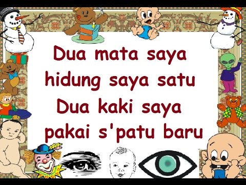 lirik DUA MATA SAYA - Lagu Anak - Cipt. Pak Kasur - Musik Pompi S.