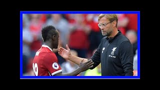Bongdaso bong đa so tin tuc sadio mane tiet lo vu tranh cai voi jurgen klopp