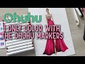 Fashion illustration Ohuhu markers