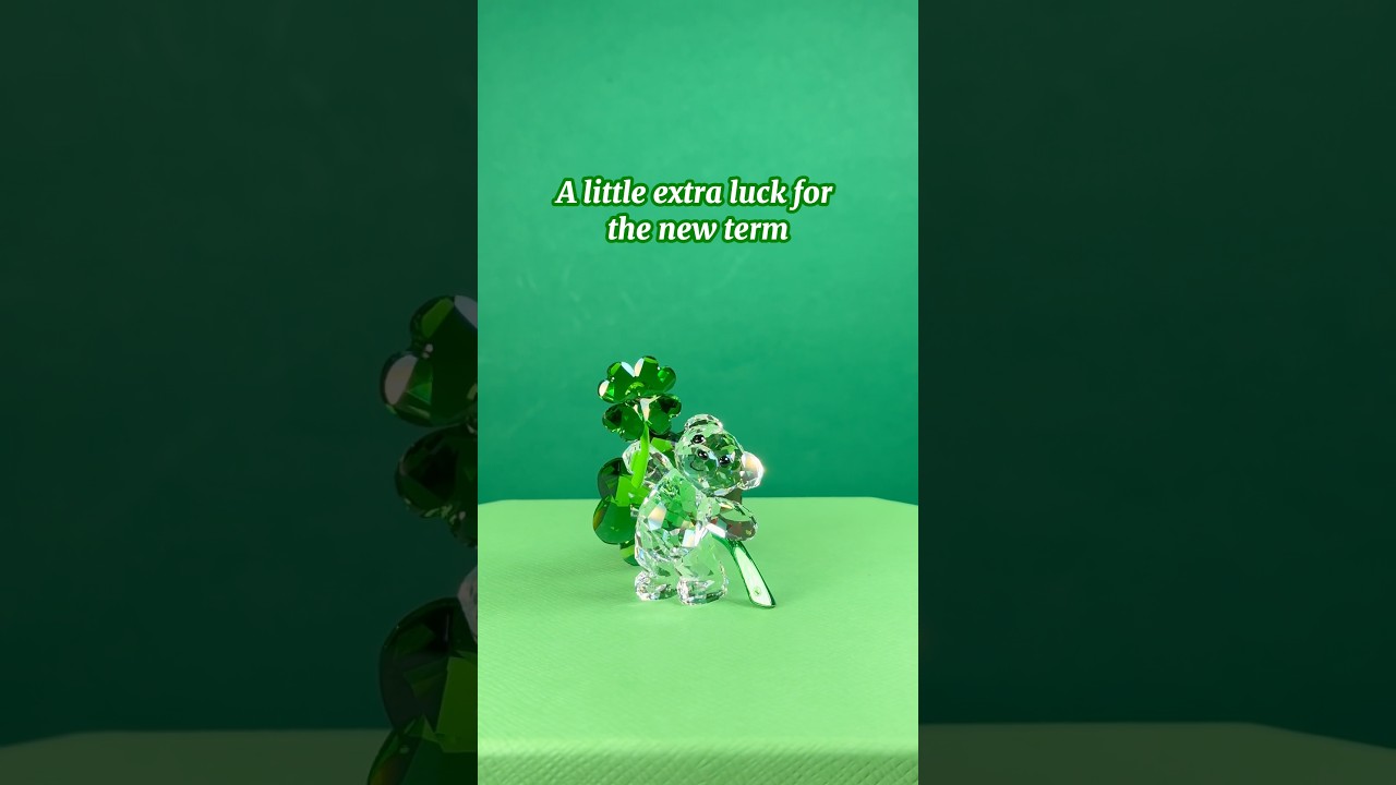 Swarovski Kris Bear Lucky Charm and the Idyllia Ladybird and