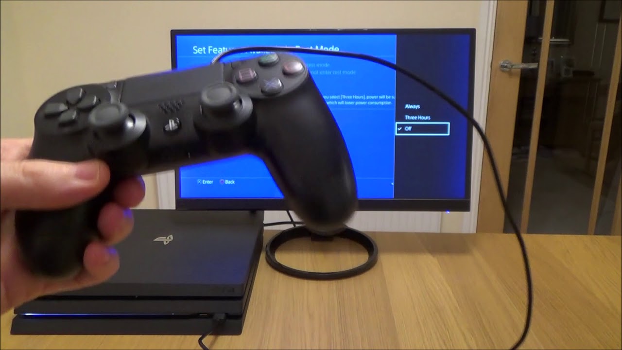 does ps4 faster in rest mode