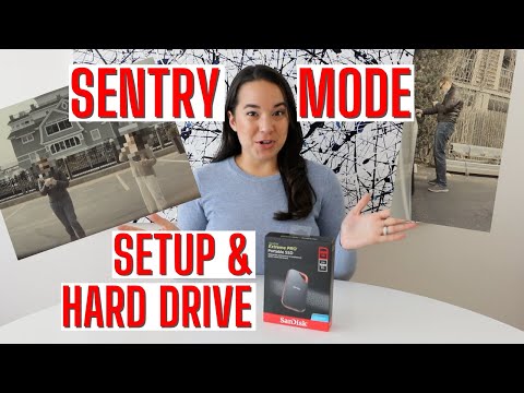 How to Setup & Use Tesla Sentry Mode - Sentry Mode Hard Drive Install on Our 2021 Tesla Model y