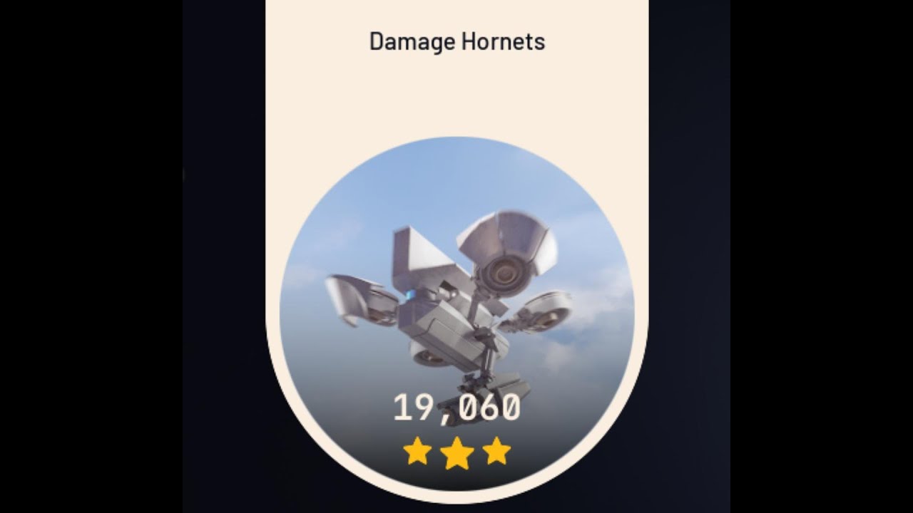 Solo trials damage hornets 19k+