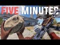 Rust - ROCK to AK in 5 MINUTES (Rust Solo Survival)