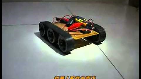 Tank chassis pedophilic crawler intelligent barrowload robot PT022 arduino raspberry pi