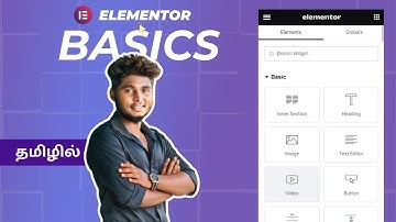 Elementor basics in tamil | wordpress elementor beginners tutorial in tamil