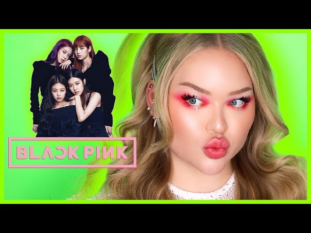 I Tried A BLACKPINK Korean Beauty Makeup Look!