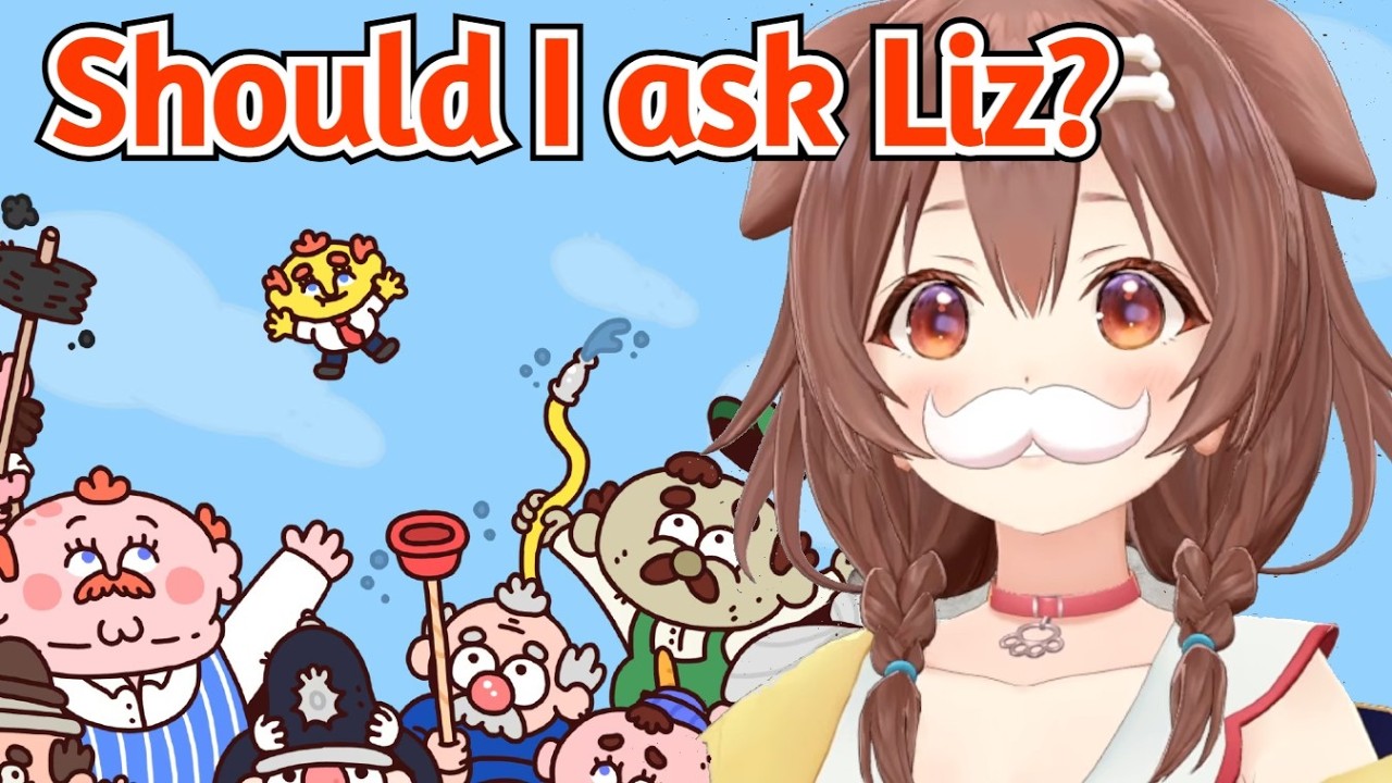 Korone Curious About the British Humor and Slang in 