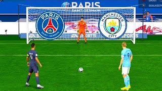 FIFA 23 - PSG VS MAN CITY I PENALTY SHOOTOUT I CHAMPIONS LEAGUE FINAL 2024