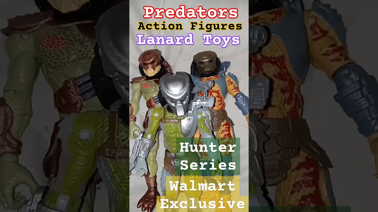 👉🏼 👽 (Predators) | Lanard Toys | Hunter Series | Walmart Exclusive | Action Figure