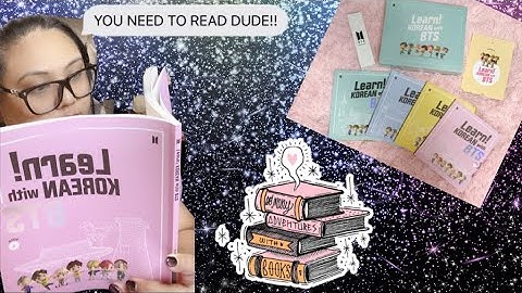 Learn! Korean with BTS unboxing