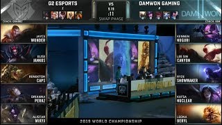 G2 vs DWG Highlights Game 2 Worlds 2019 Quarter-finals | G2 Esports vs Damwon Gaming