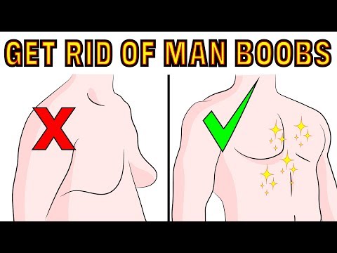 The 5 minute workout to get rid of man boobs naturally