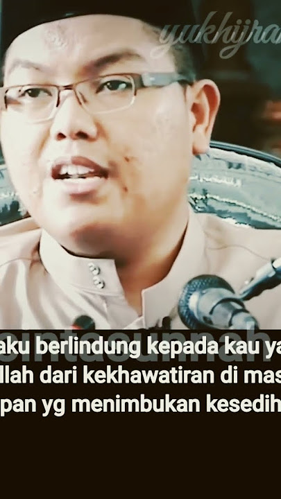 jangan khawatir dengan masa depan || Ustadz Dr.Firanda Andirja .M.A.