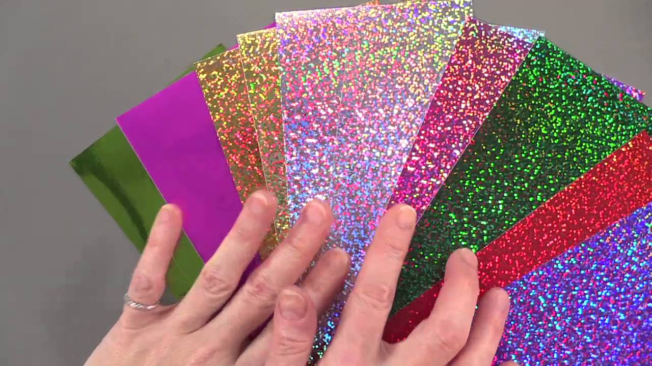 Glitter Chart Paper