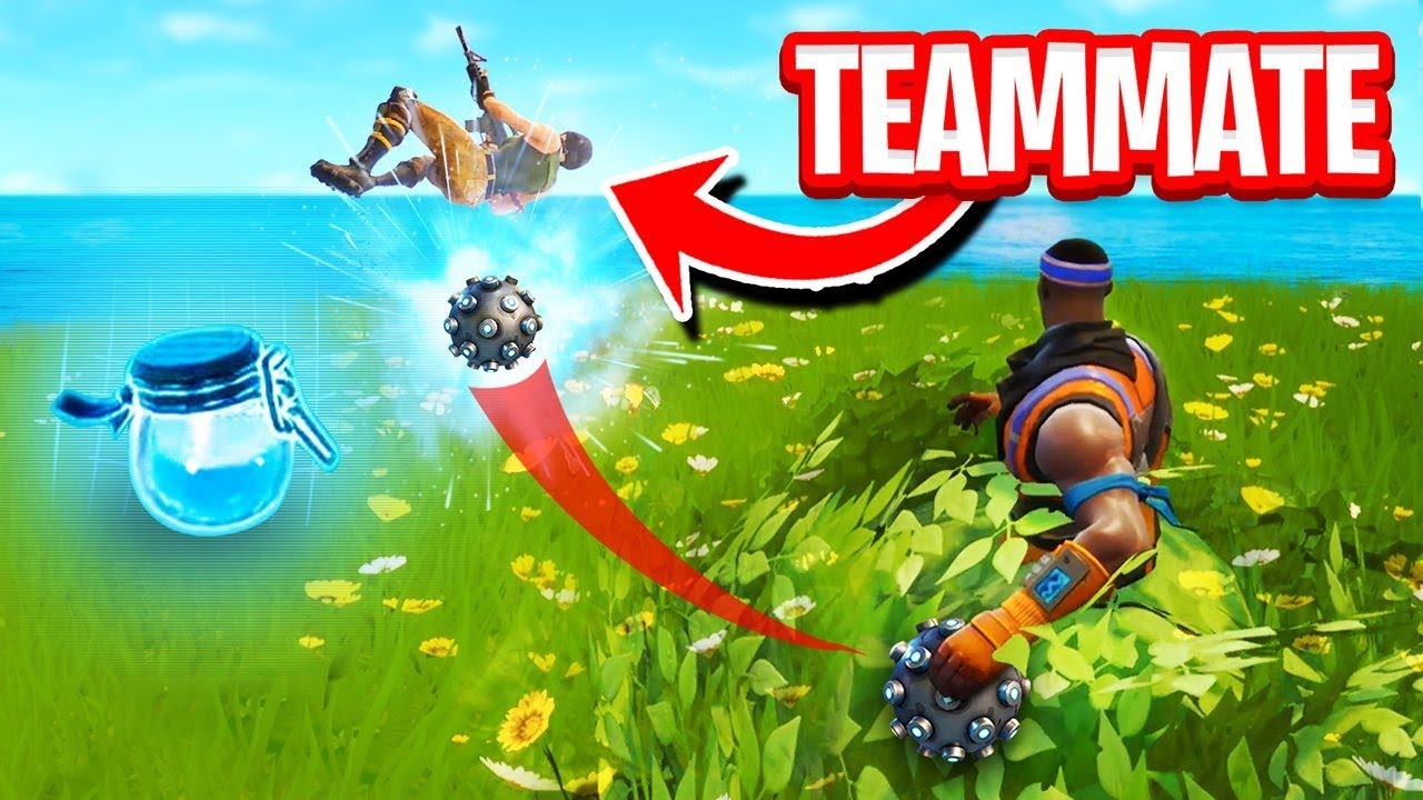 TROLLING My TEAMMATES in Fortnite Battle Royale!