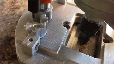 Reloading bench  T track install final