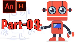 Robot Transformation Part-03 | Animate CC Tutorial | How to work with layers in Animate CC