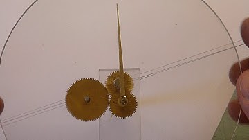 Astro skeleton demo of planisphere sun hand drive