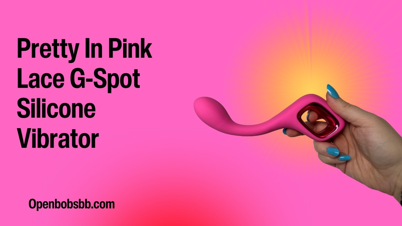 Educational Sex Toy Review - NS Novelties Lace Pretty In Pink G-Spot  Silicone Vibrator