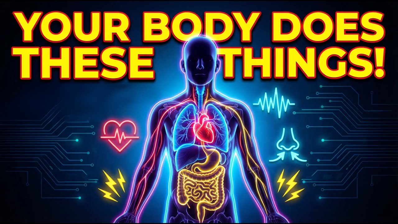 Strange Things Your Body Does Without Permission—10 Incredible Involuntary Secrets!