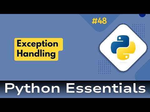 48. Python Essentials: Exception Handling in Python: Managing Errors and Unexpected Situations