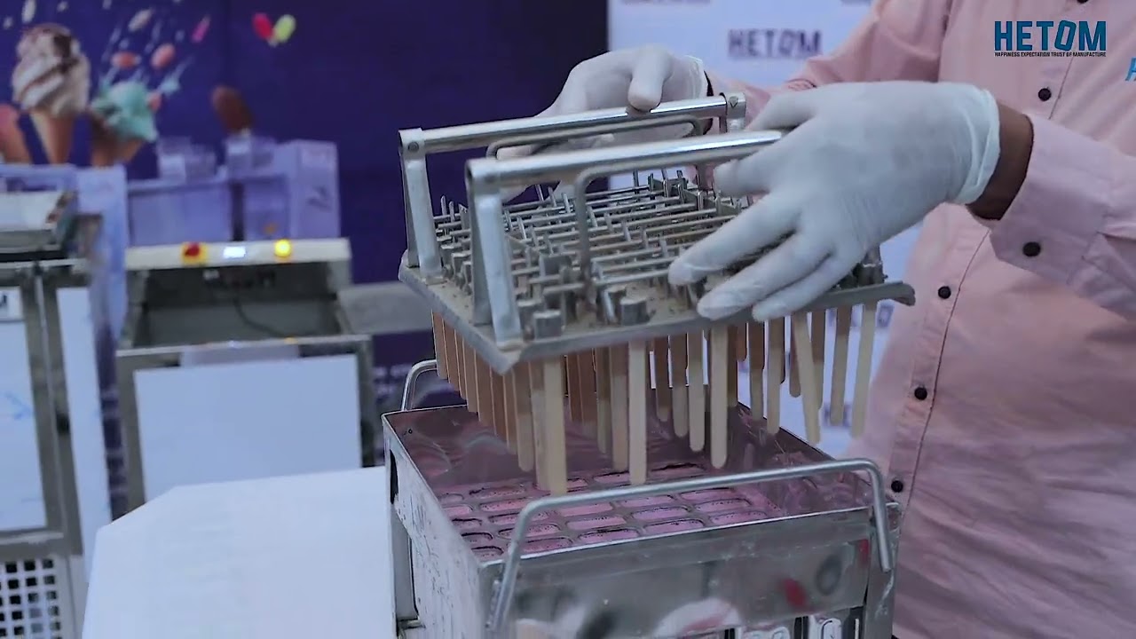 Commercial Ice Popsicle (Lolly) Making Machine Manufacturers | HETOM Refrigeration