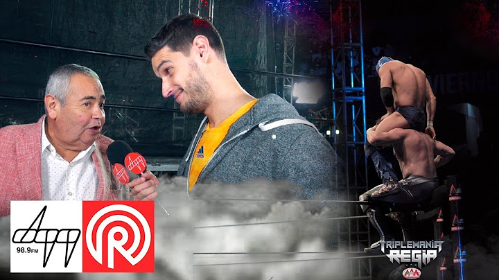 Radar- Adrian recibe pierrotazos de un aficionado a la lucha libre