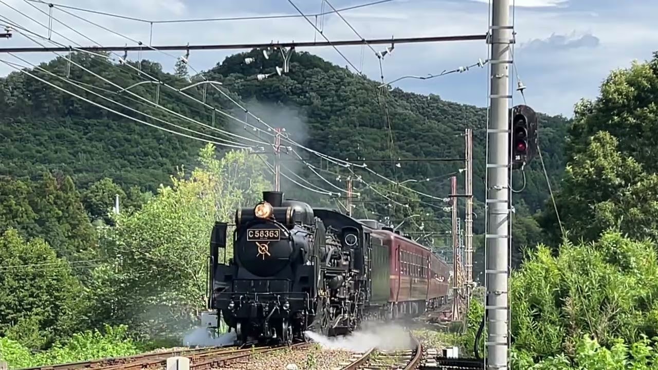 C58363 SLパレオエクスプレス2026/8/11(火) 秩父鉄道 - YouTube