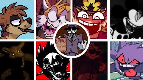 DEATH TOLL BUT EVERY TURN DIFFERENT CHARACTER SING IT | FRIDAY NIGHT FUNKIN | VS BEELZE