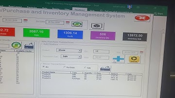 inventory management System VBA