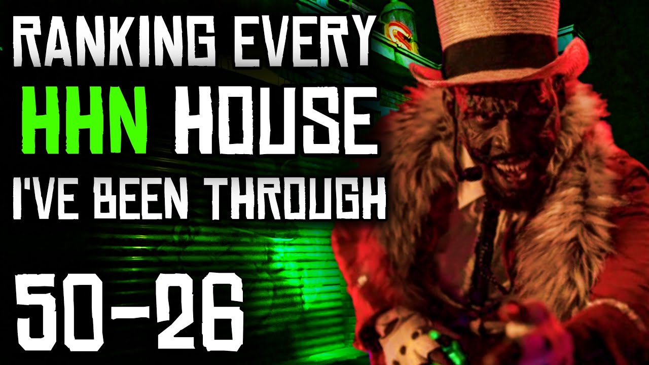 Ranking EVERY Halloween Horror Nights Haunted Houses I've Been Through: 50   26