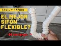 COMO instalar BIEN un SIFÓN FLEXIBLE 👌 FÁCIL Y RÁPIDO 🚿 PROYECTO SUSTENTABLE ÑAMKU