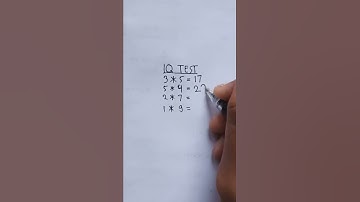 Easy Iq Test #shorts