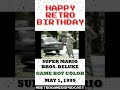 Happy Birthday to Super Mario Bros. Deluxe on the Game Boy Color!