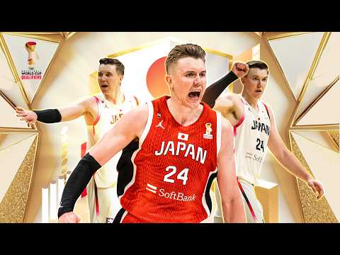 The Best of Joshua Hawkinson 🇯🇵 | #FIBAWC Asian Qualifiers | Most Valuable Player - First Round